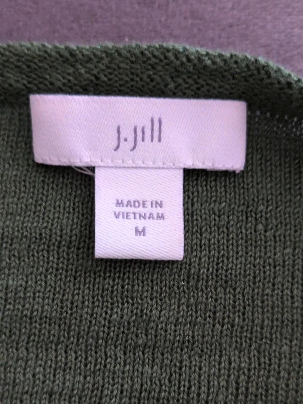 J. Jill Linen Blend Top | Forest Green | Medium | Lightweight - Picture 2 of 4
